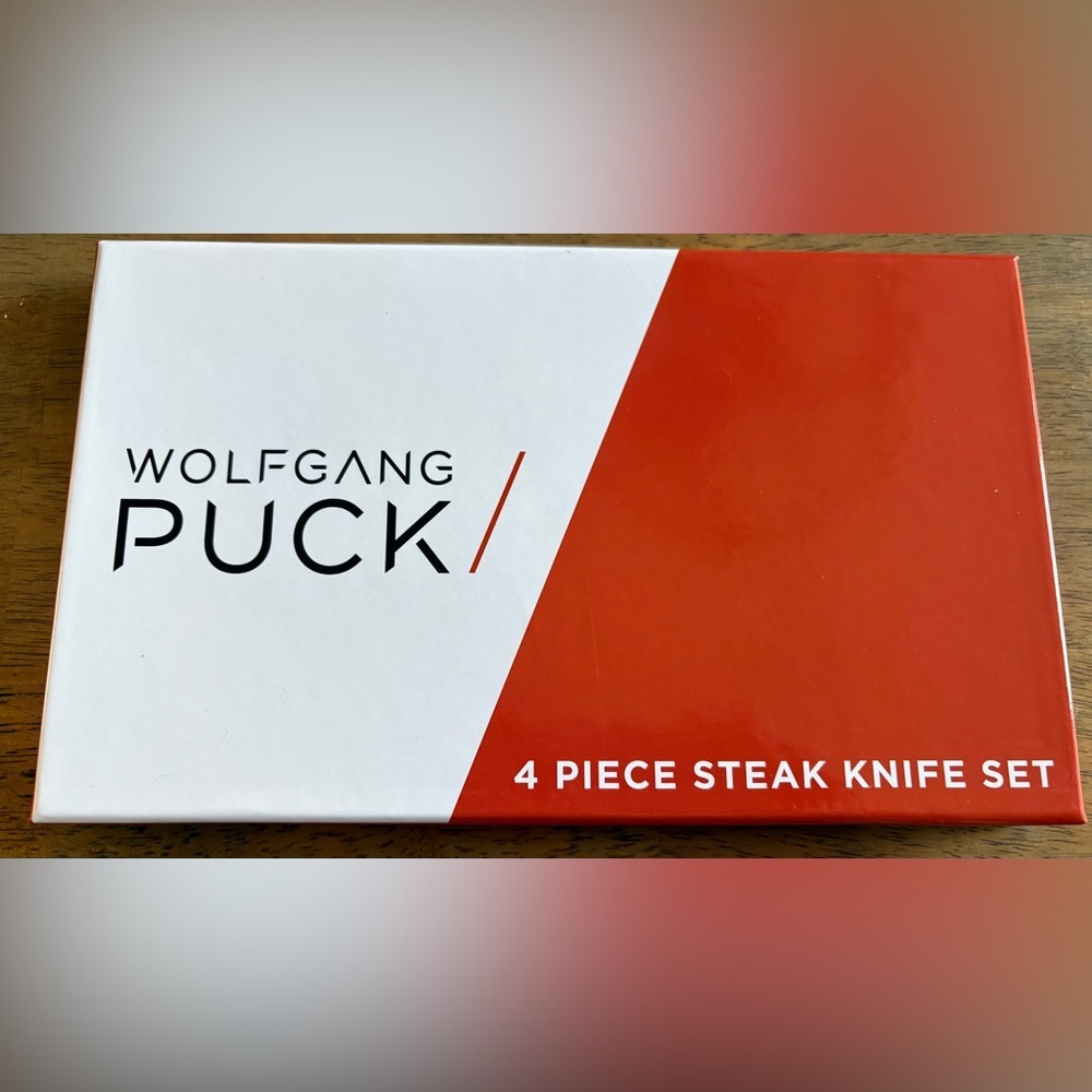 Wolfgang Puck 4-piece Special Edition Steak Knife Set - Picture 2 of 5